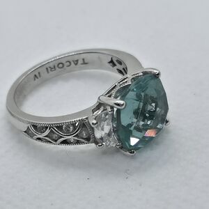 Tacori Paraiba Topaz Ring Rare